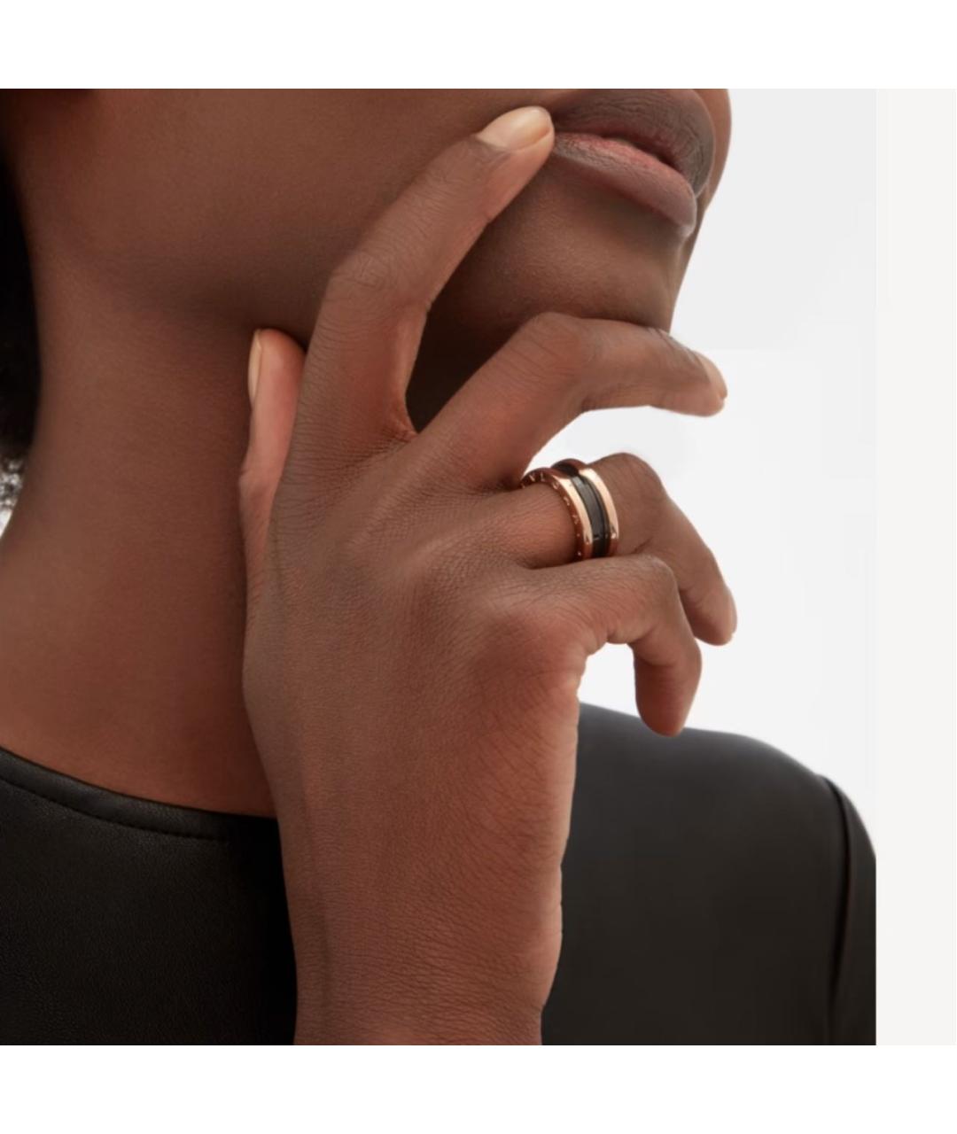 BVLGARI Золотое кольцо из розового золота, фото 8