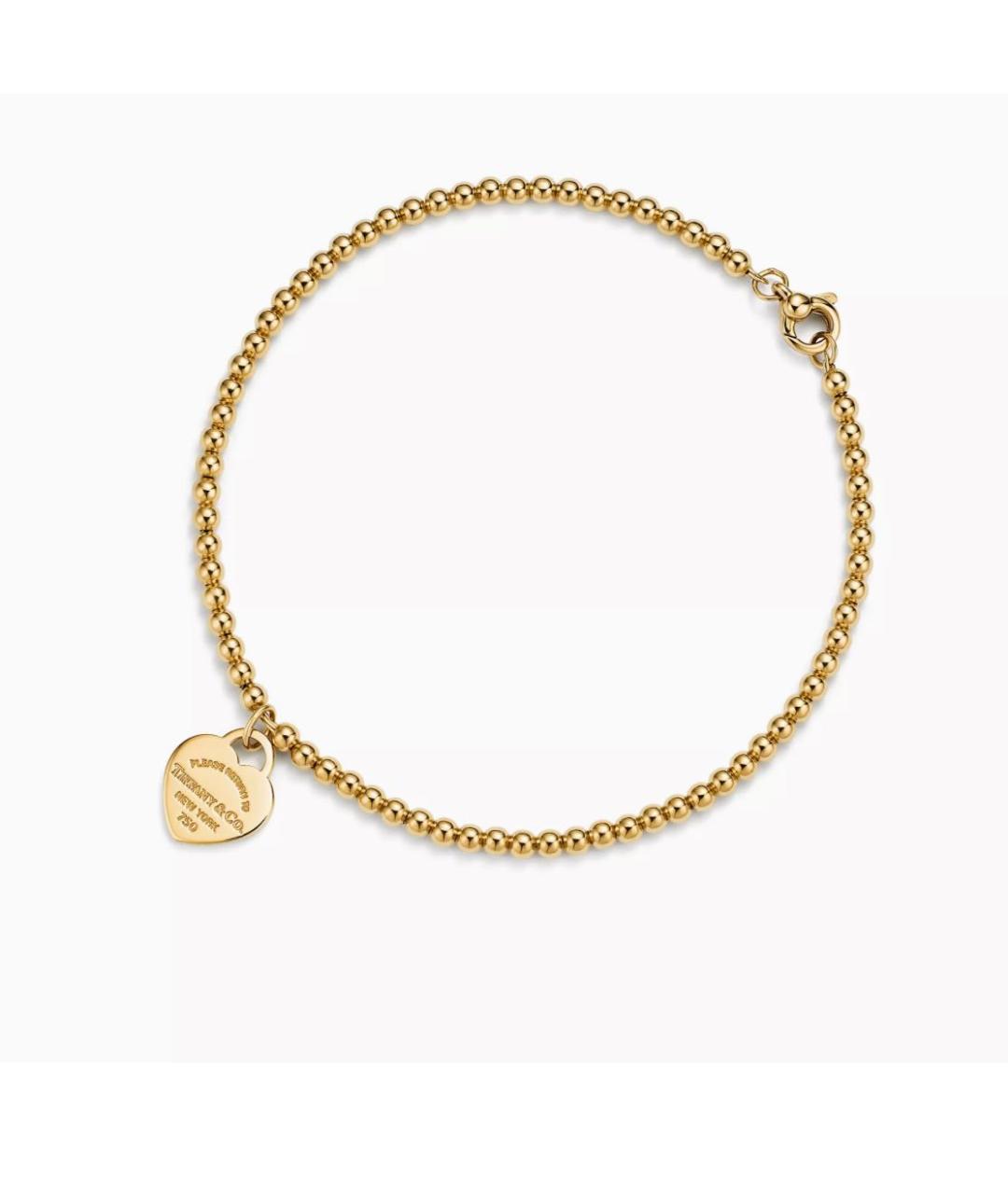 TIFFANY&CO Золотой браслет из желтого золота, фото 5