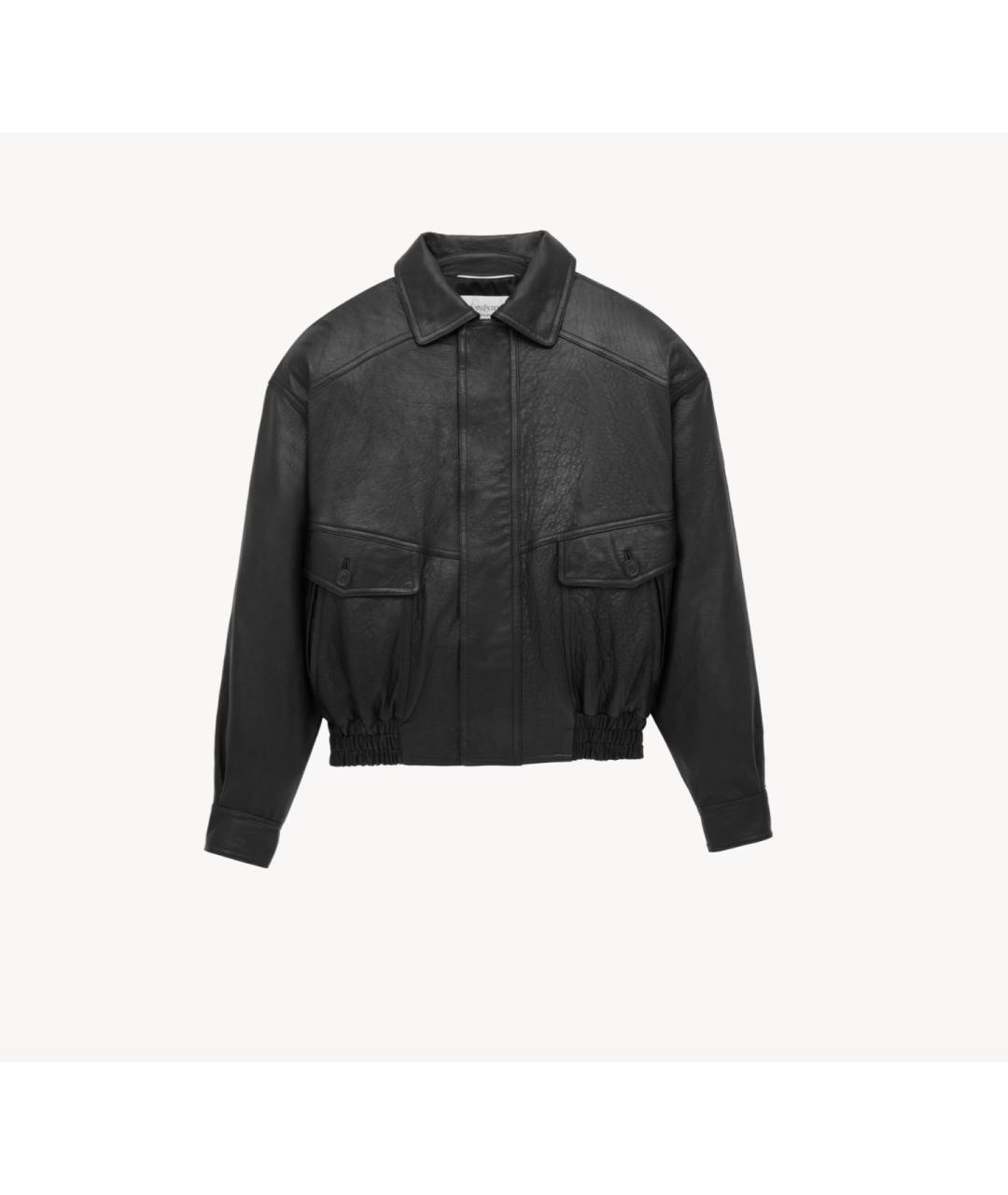 SAINT LAURENT Черная кожаная куртка, фото 4