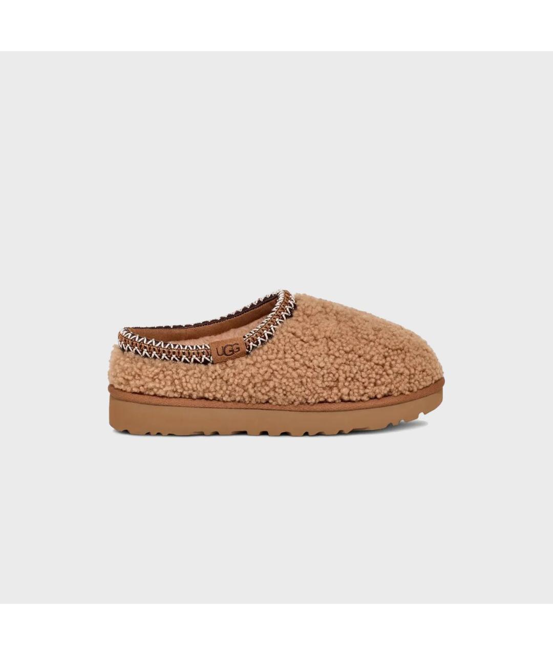 UGG AUSTRALIA Коричневые кожаные мюли, фото 3
