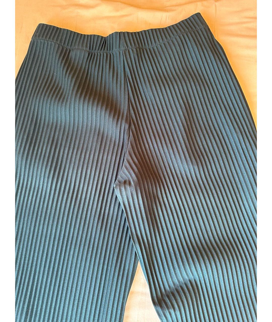 COS Зеленые полиэстеровые брюки широкие, фото 4