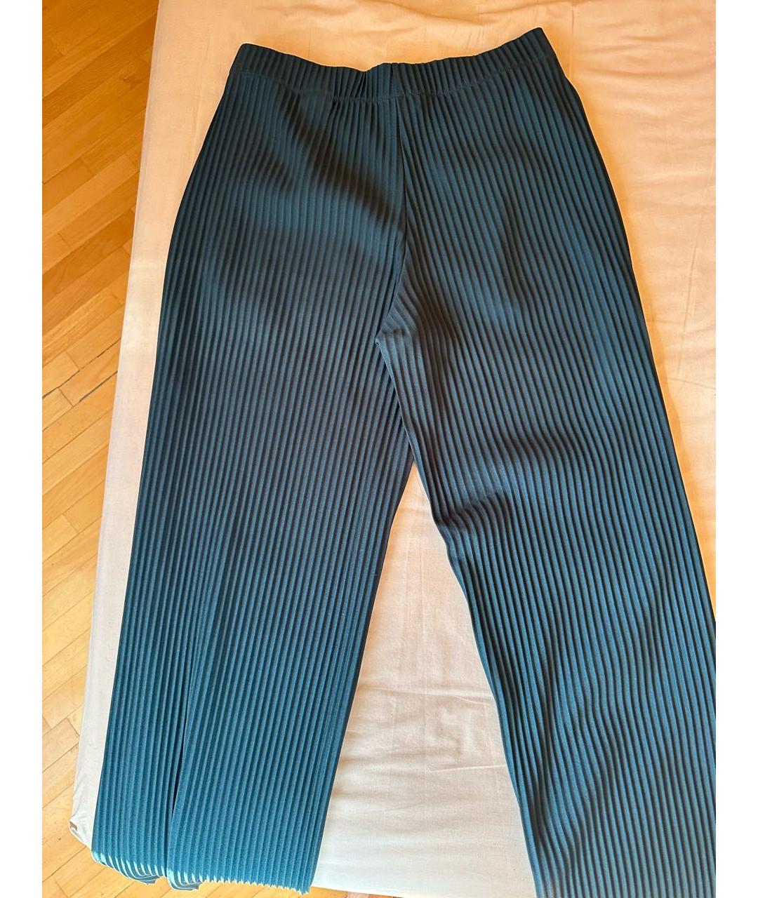 COS Зеленые полиэстеровые брюки широкие, фото 2