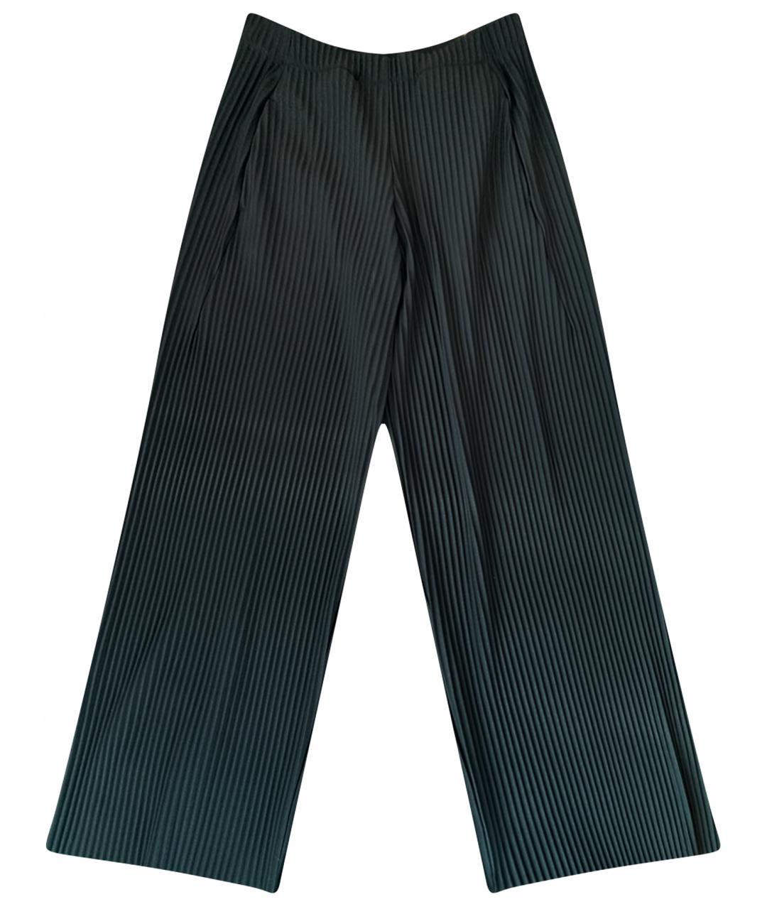 COS Зеленые полиэстеровые брюки широкие, фото 1