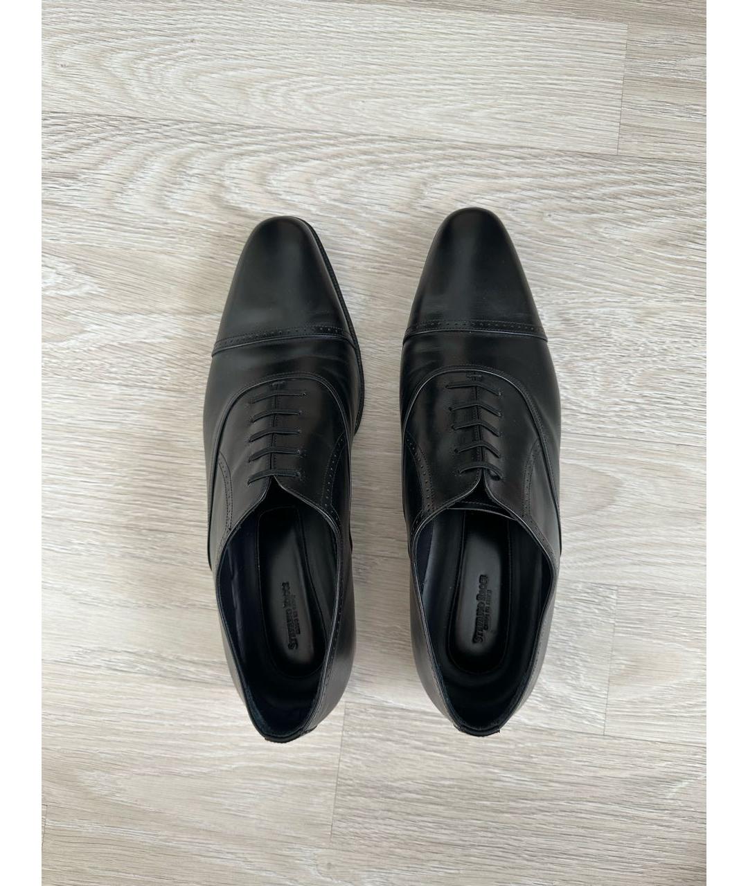 STEFANO RICCI Черные кожаные лоферы, фото 3