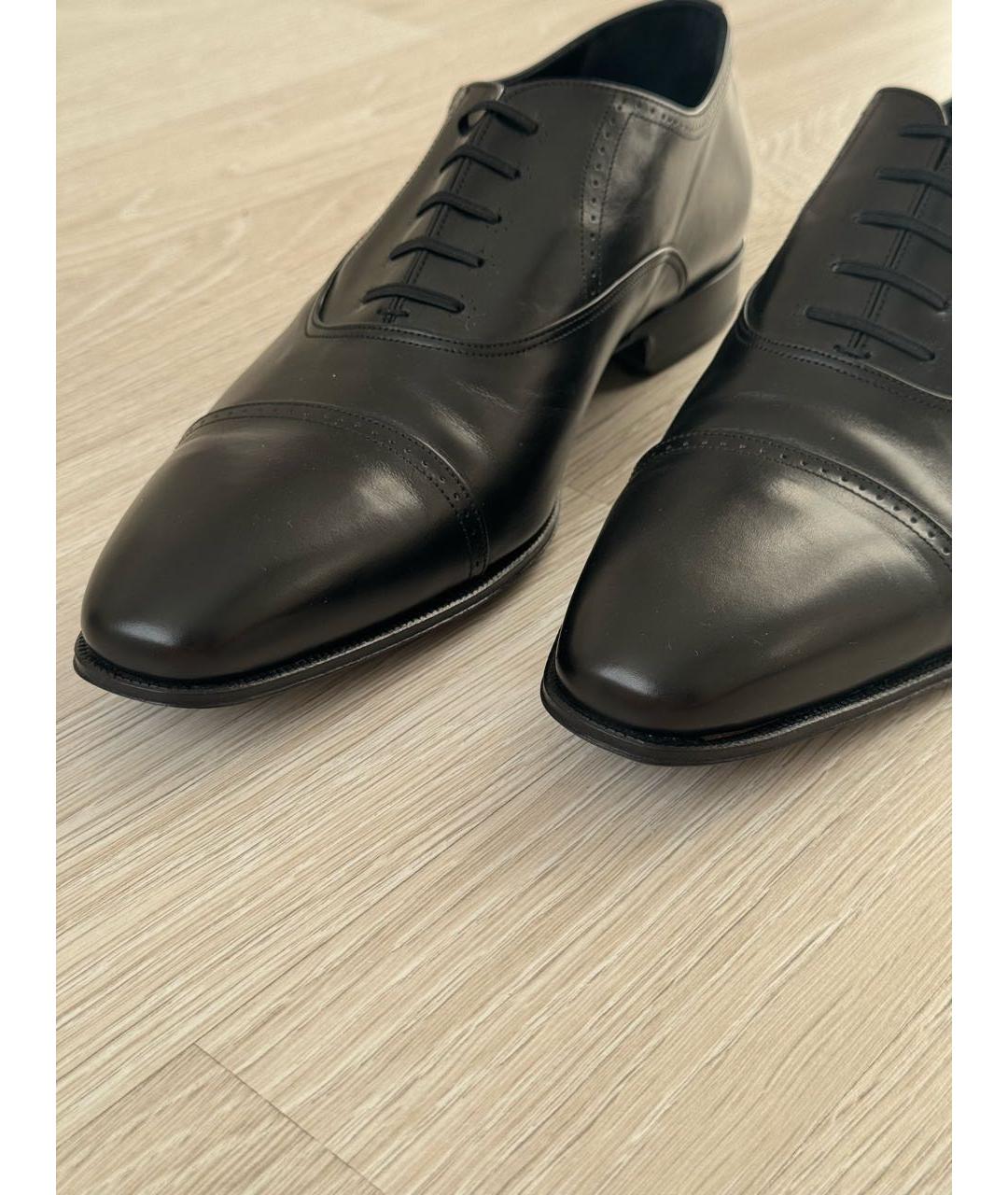 STEFANO RICCI Черные кожаные лоферы, фото 5