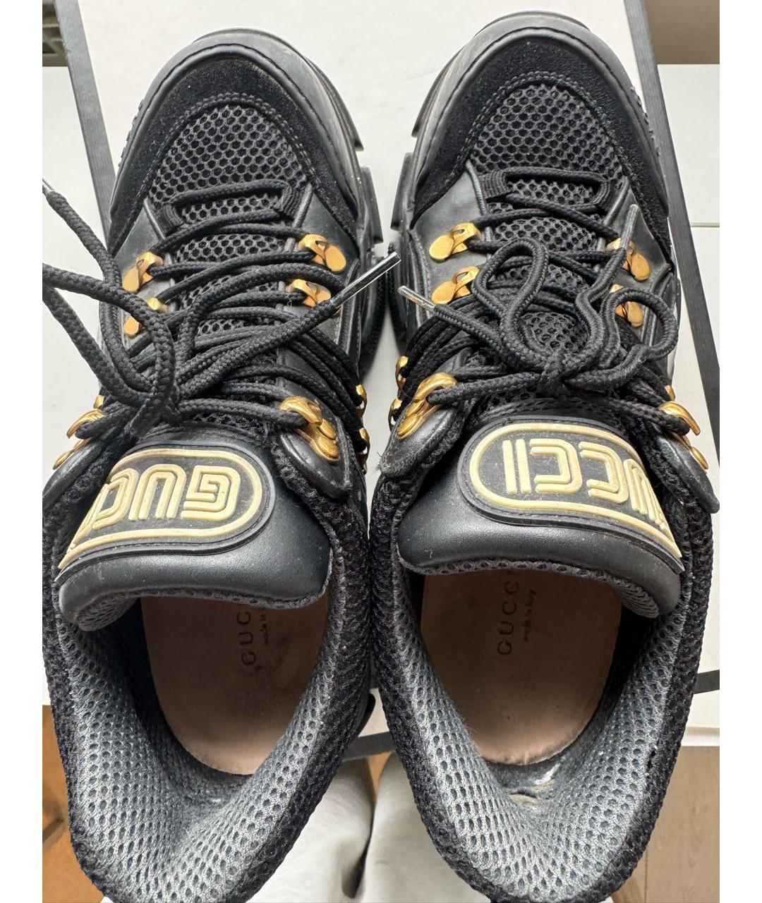 GUCCI Черные кроссовки, фото 3