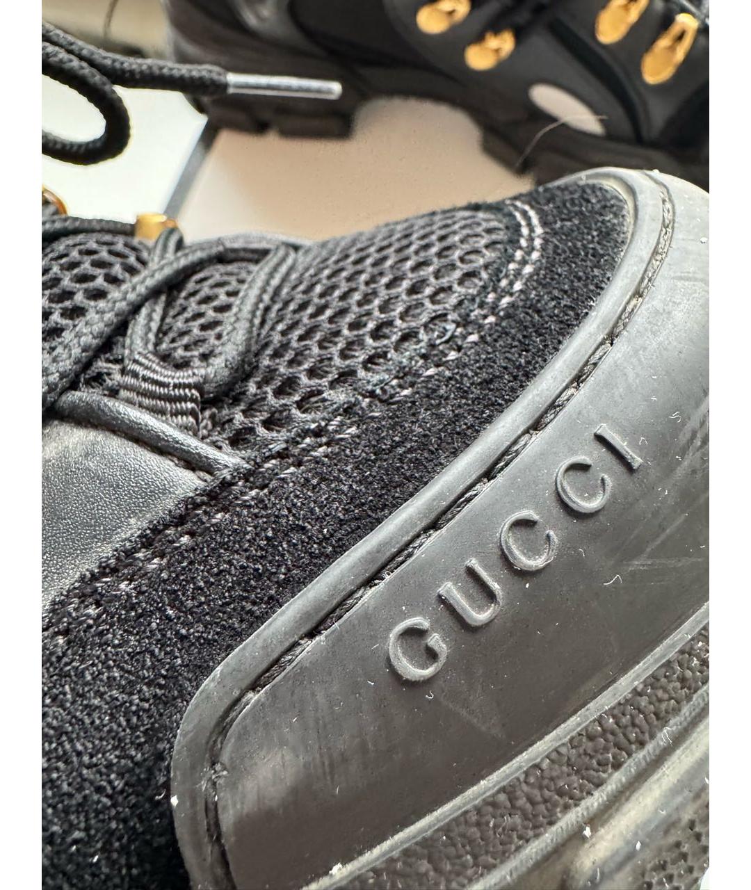 GUCCI Черные кроссовки, фото 7