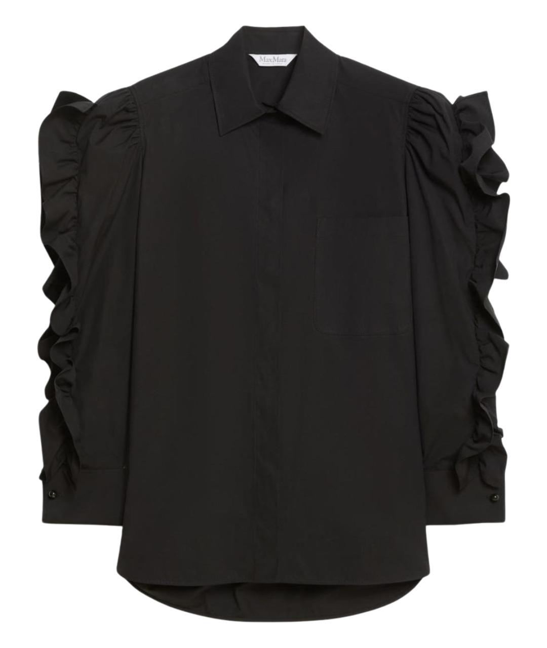MAX MARA Черная рубашка, фото 1