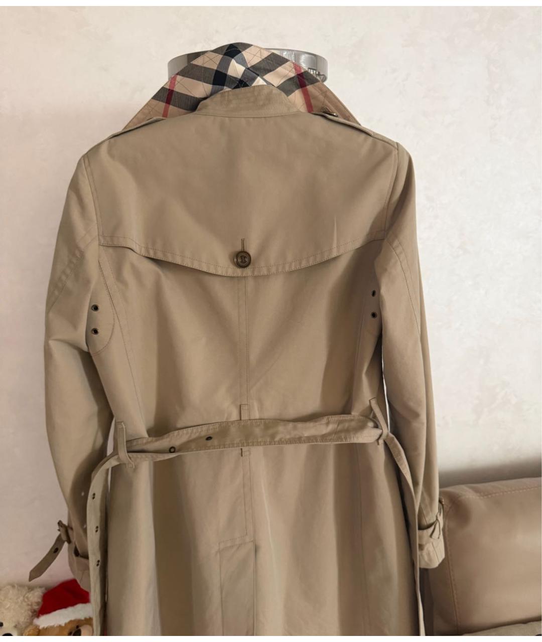 BURBERRY Бежевый тренч/плащ, фото 3
