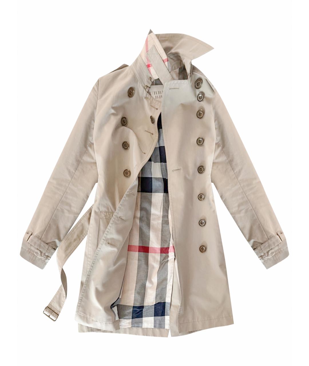 BURBERRY Бежевый тренч/плащ, фото 1