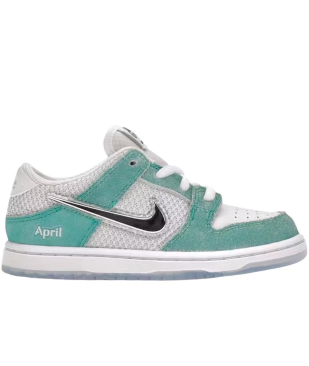 NIKE Бирюзовые кеды, фото 3