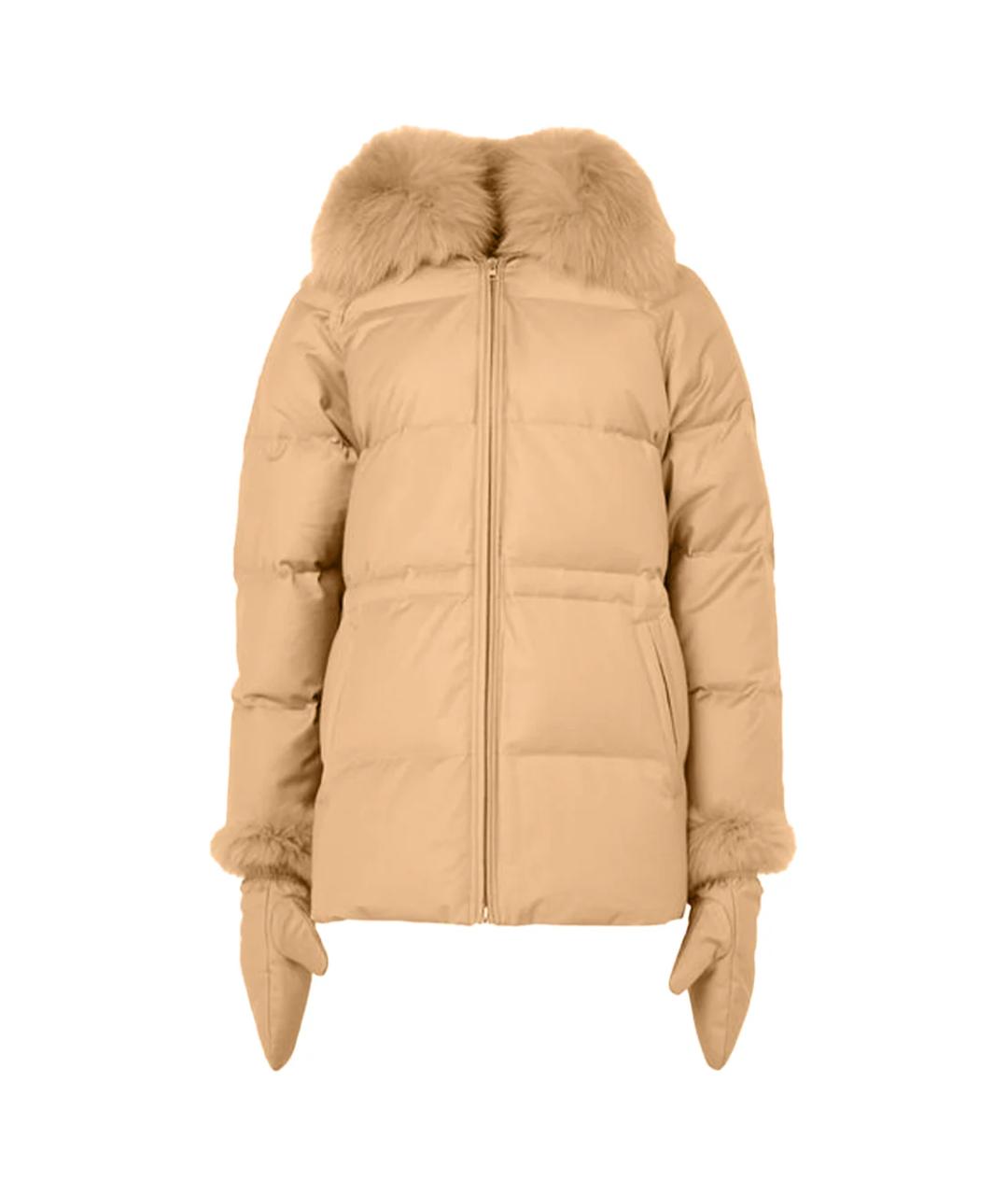 YVES SALOMON Бежевая куртка, фото 1