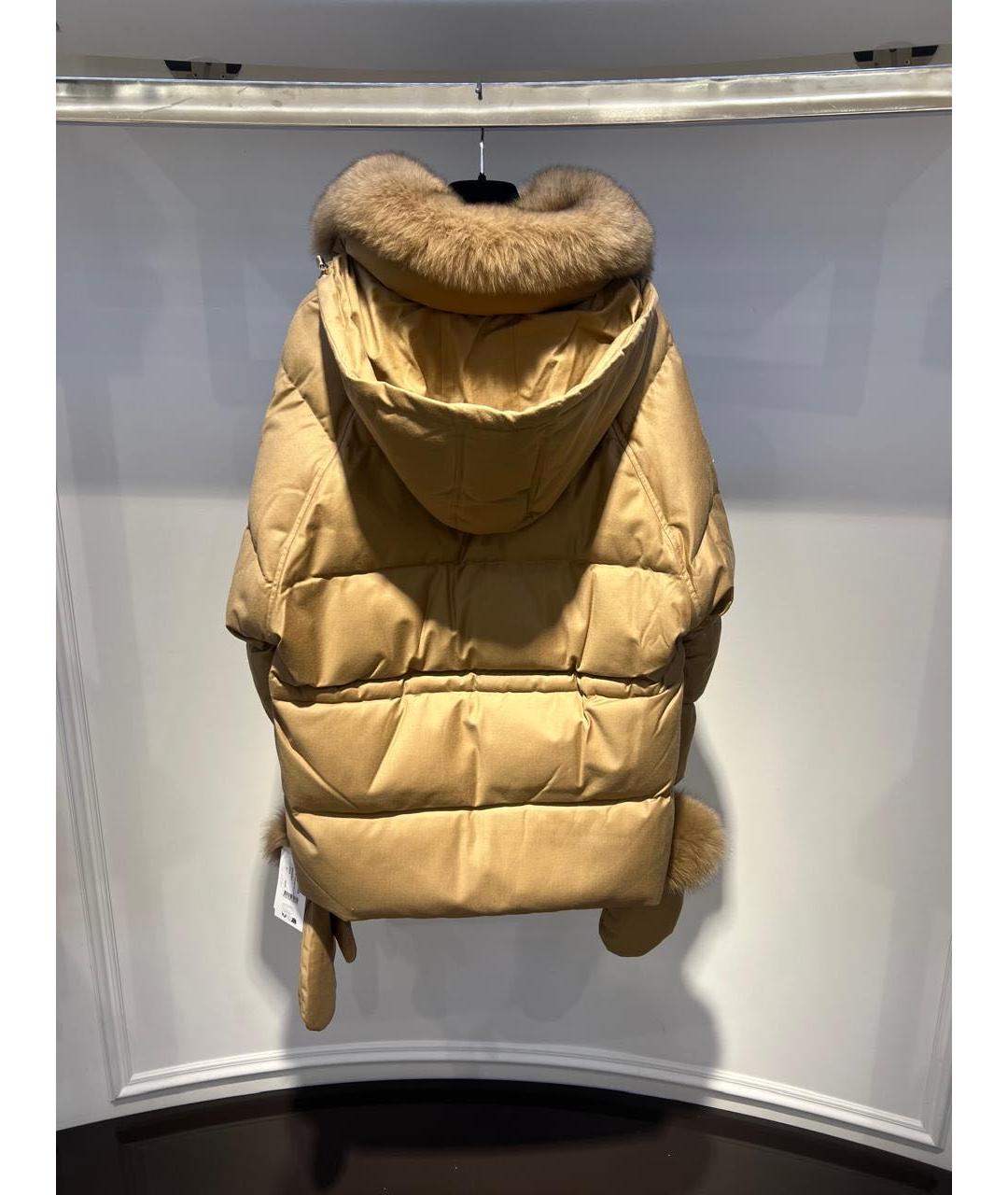 YVES SALOMON Бежевая куртка, фото 3