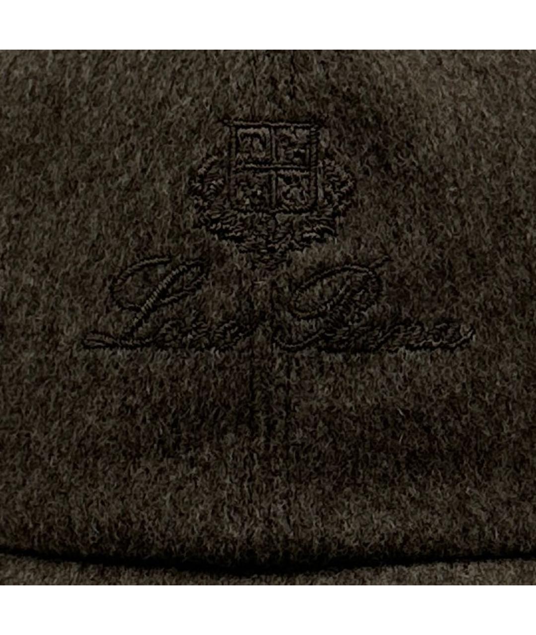 LORO PIANA Коричневая кашемировая кепка/бейсболка, фото 4