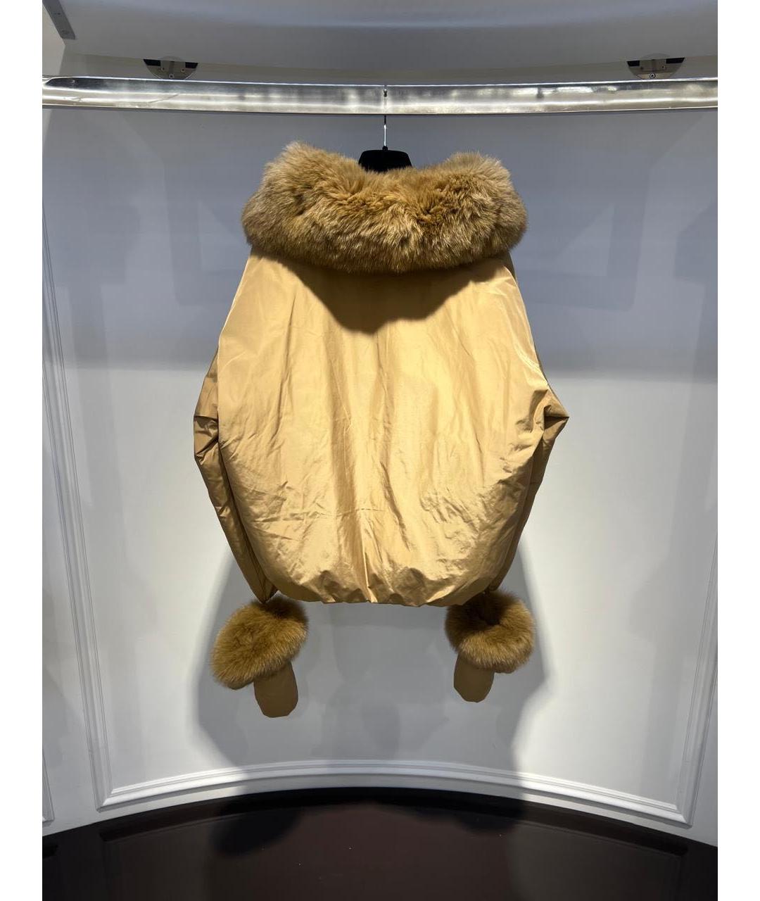 YVES SALOMON Бежевая куртка, фото 3
