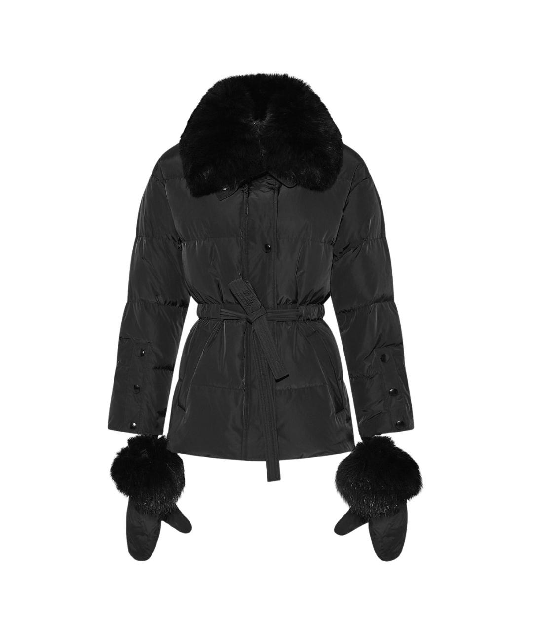 YVES SALOMON Черная куртка, фото 1