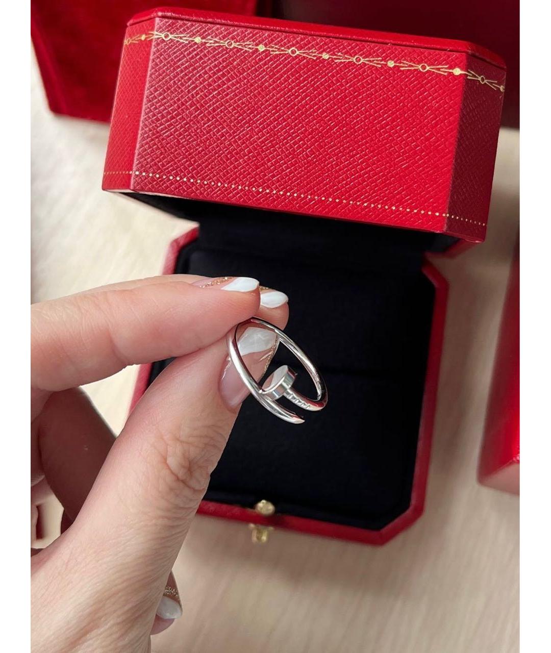 CARTIER Серебряное кольцо из белого золота, фото 7