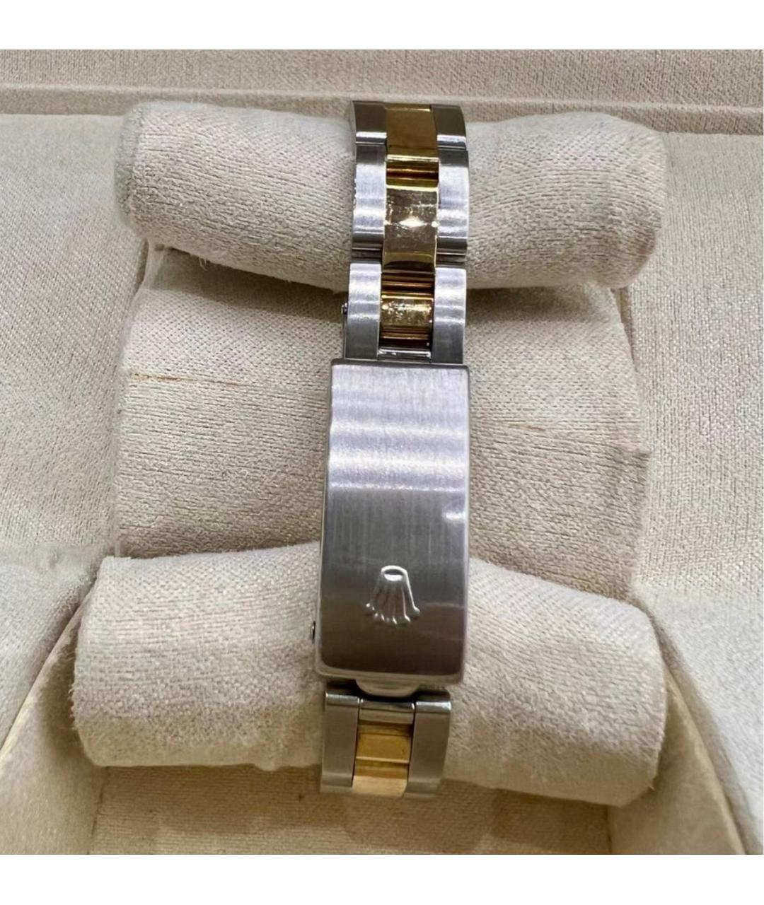ROLEX Серебряные часы из желтого золота, фото 5