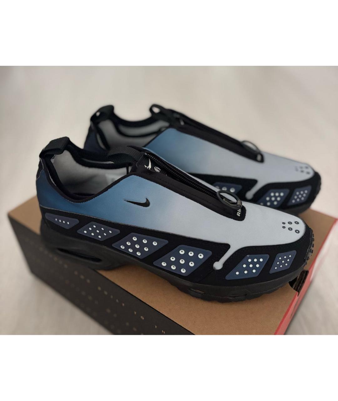 NIKE Черные низкие кроссовки / кеды, фото 3
