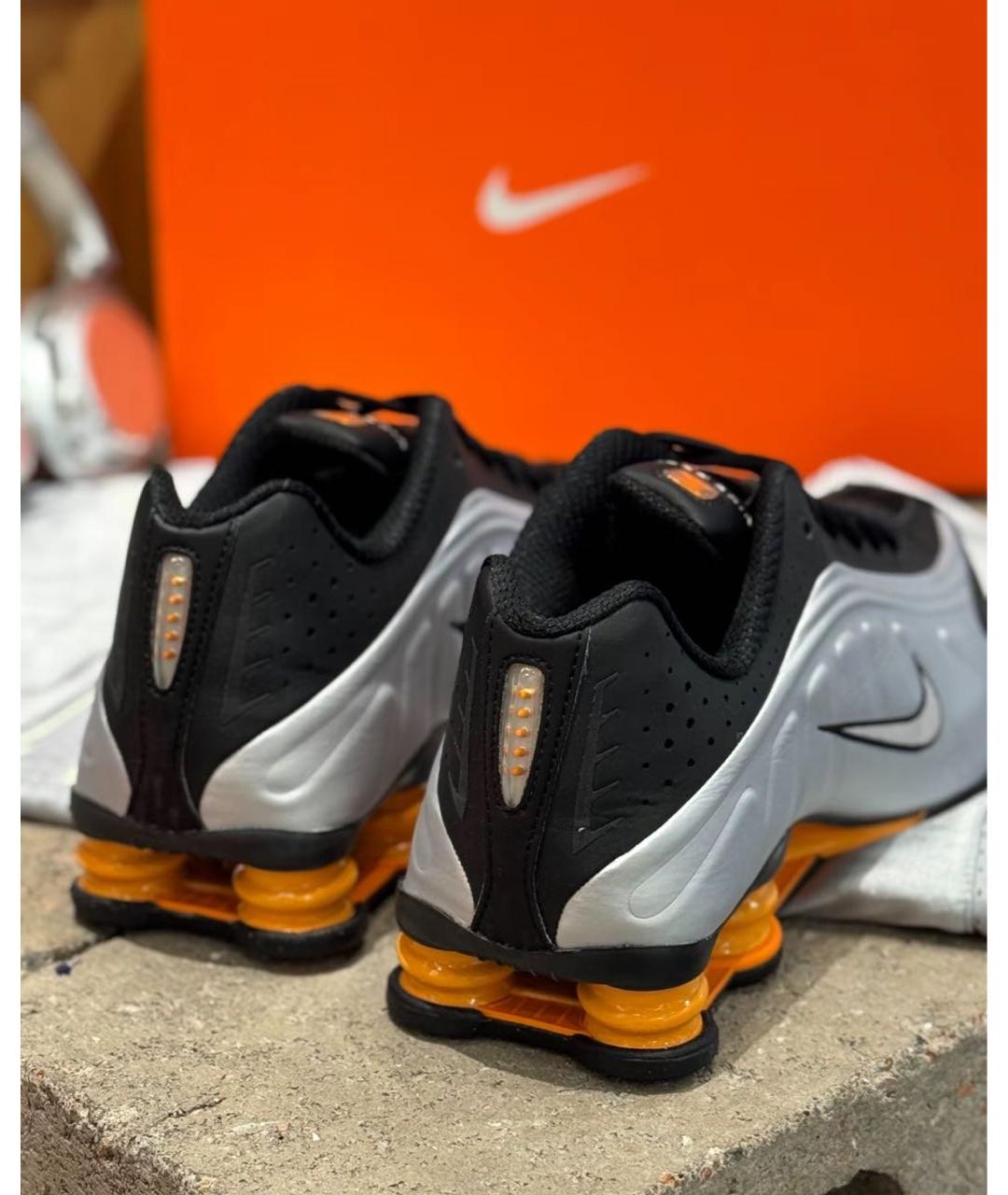 NIKE Серебряные низкие кроссовки / кеды, фото 5