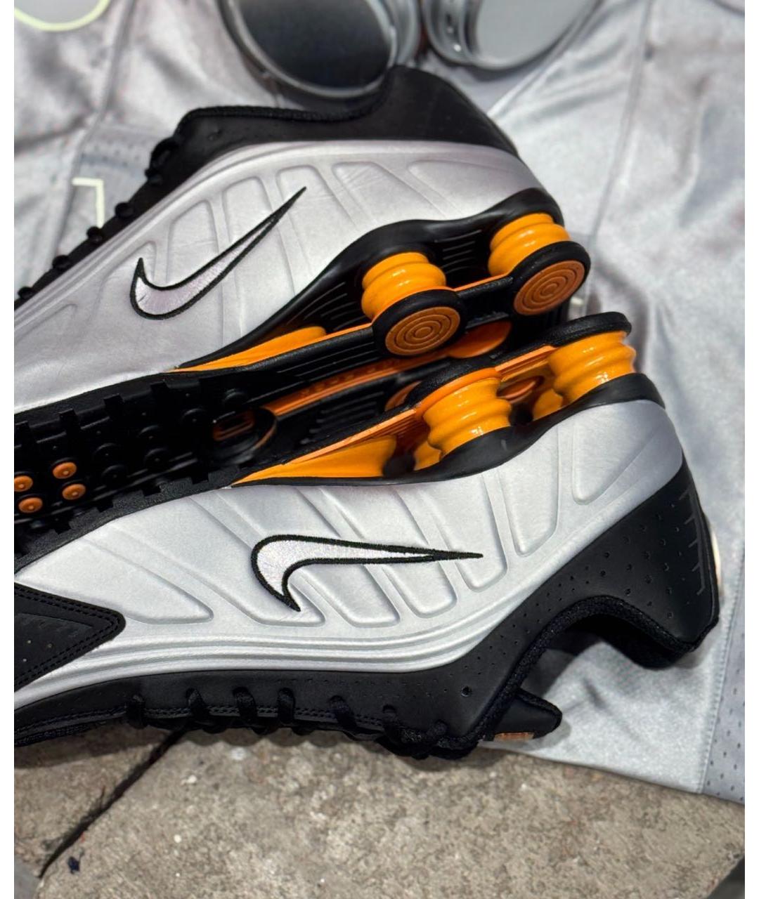 NIKE Серебряные низкие кроссовки / кеды, фото 6