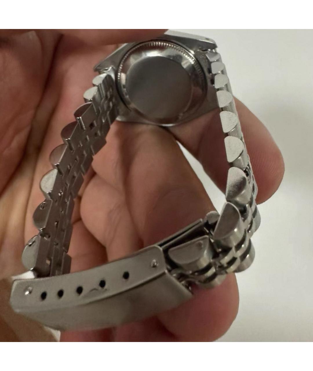 ROLEX Зеленые часы из белого золота, фото 6