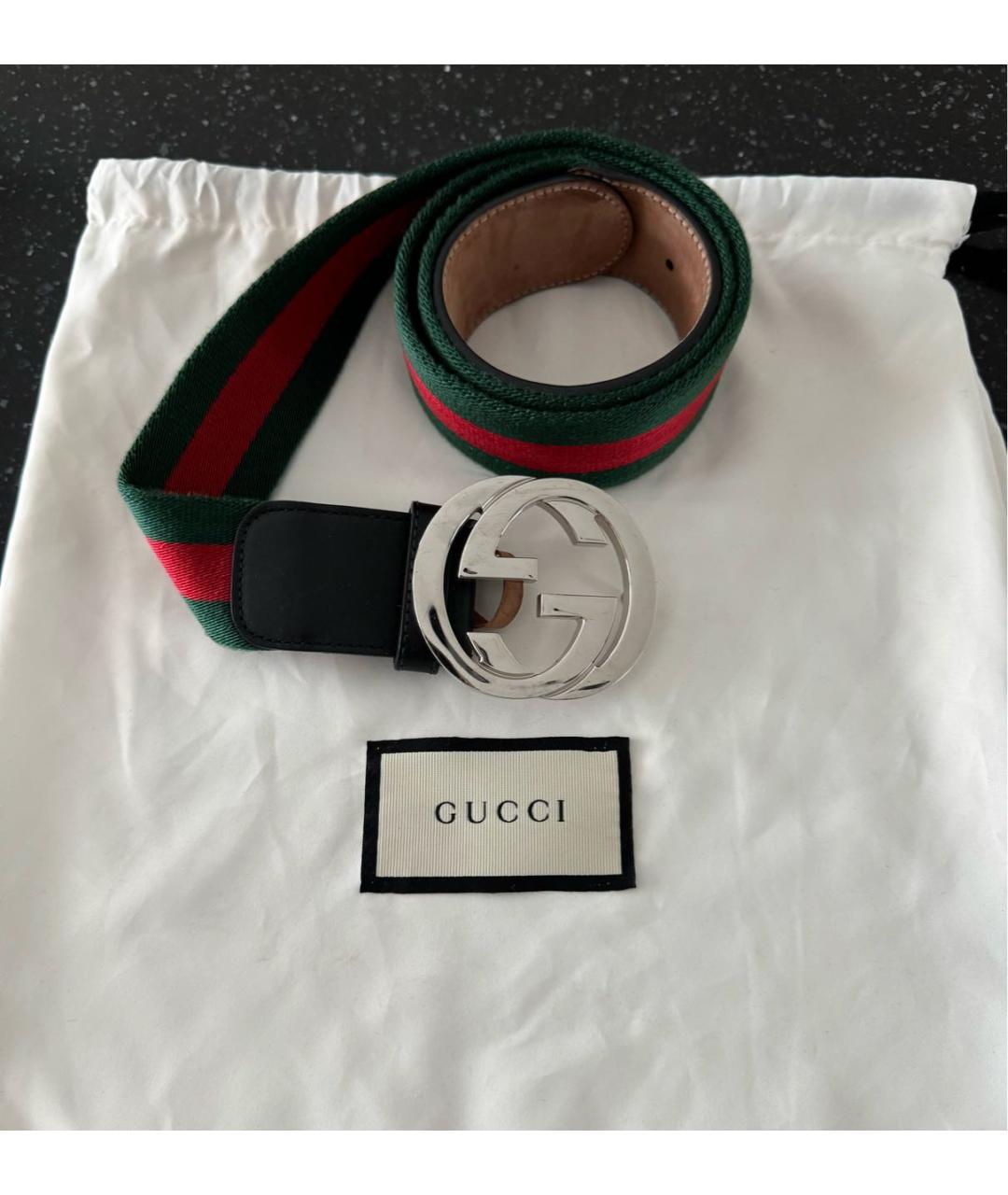 GUCCI Зеленый ремень, фото 7