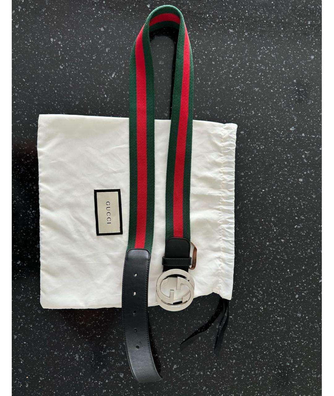 GUCCI Зеленый ремень, фото 6