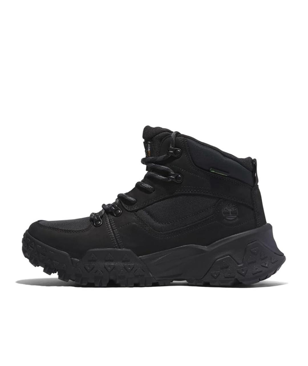 TIMBERLAND Черные нубуковые высокие ботинки, фото 9