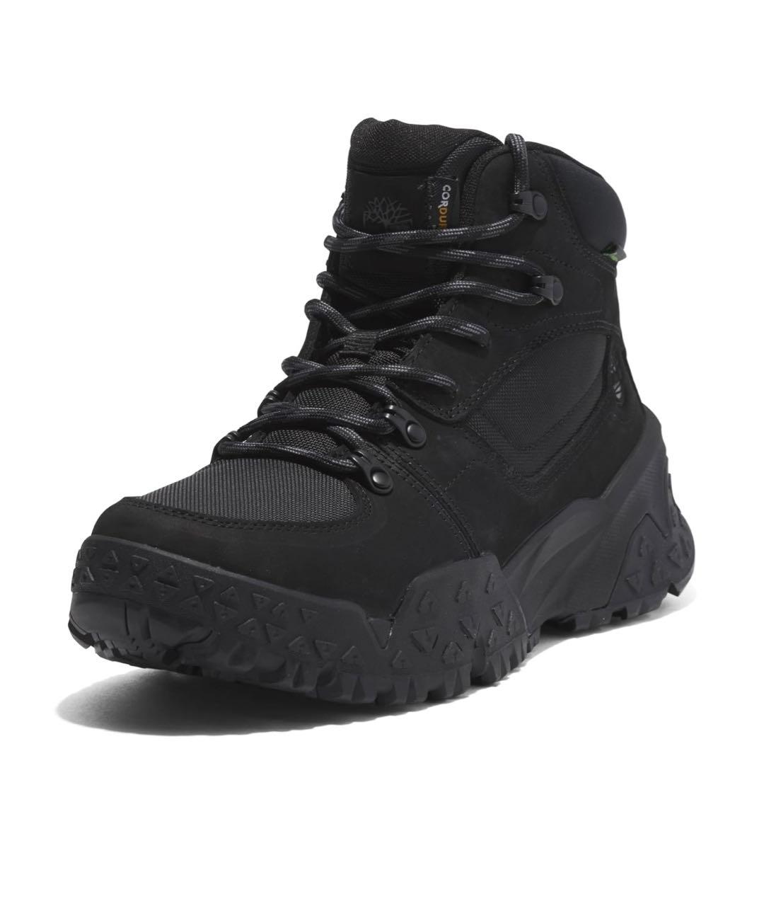 TIMBERLAND Черные нубуковые высокие ботинки, фото 2
