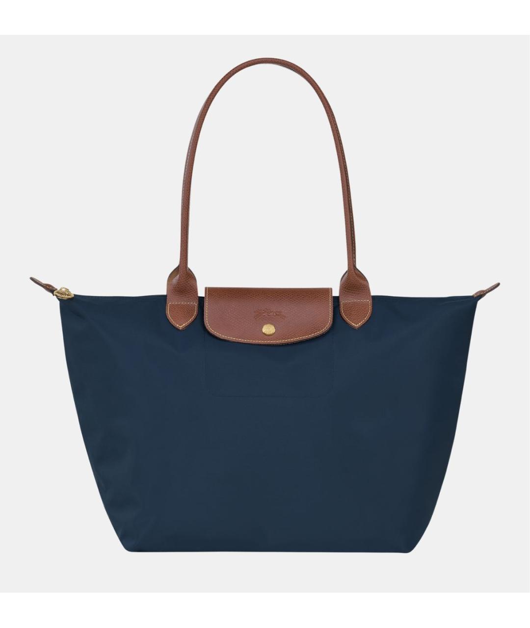 LONGCHAMP Темно-синяя сумка тоут, фото 7