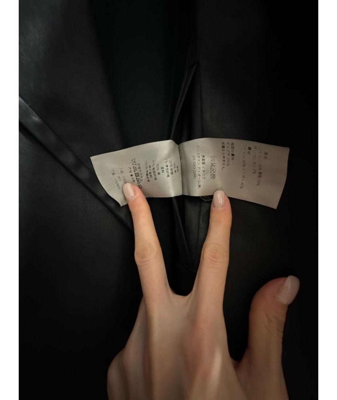 CHRISTIAN DIOR Черная куртка, фото 7