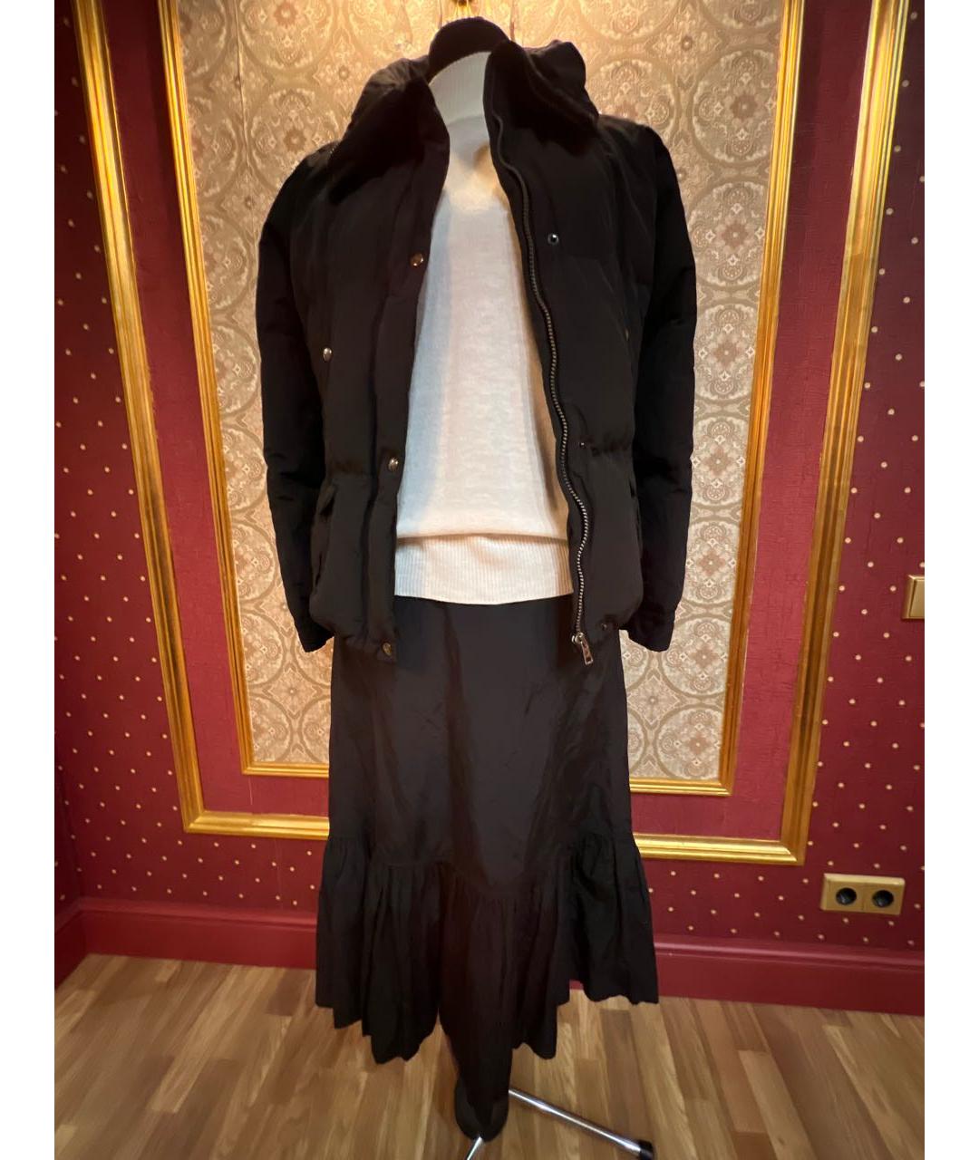 WEEKEND MAX MARA Черный пуховик, фото 4