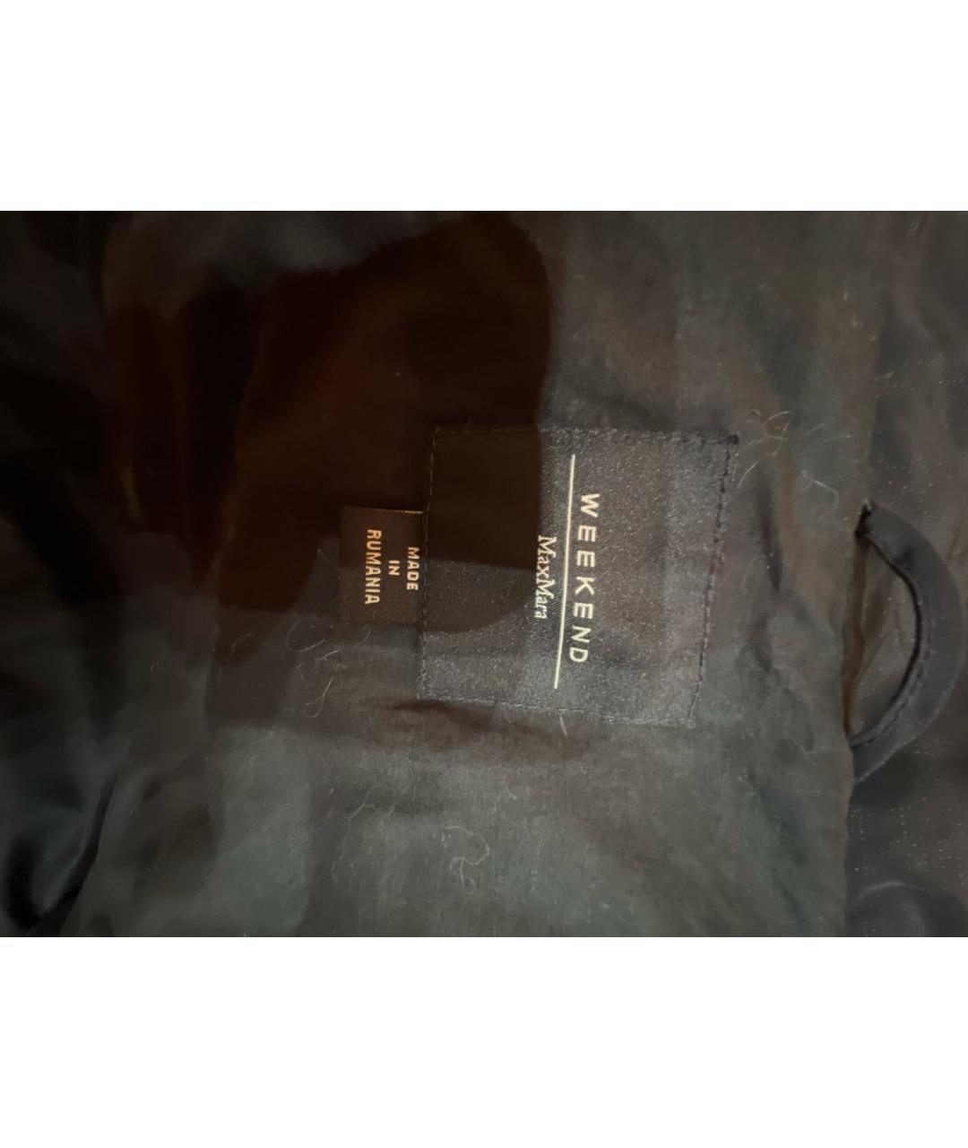 WEEKEND MAX MARA Черный пуховик, фото 3