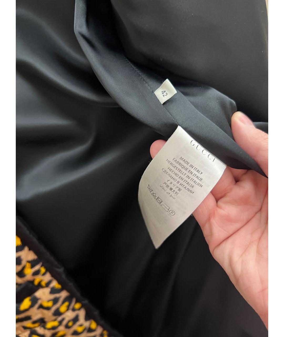 GUCCI Желтое кашемировое пальто, фото 4