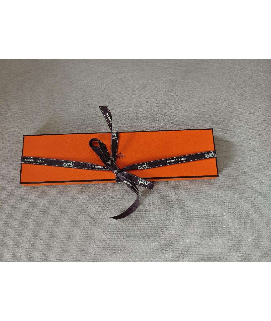 HERMES Мульти шелковый платок, фото 5