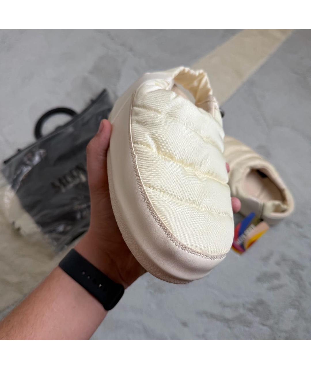 MOON BOOT Бежевые мюли, фото 4