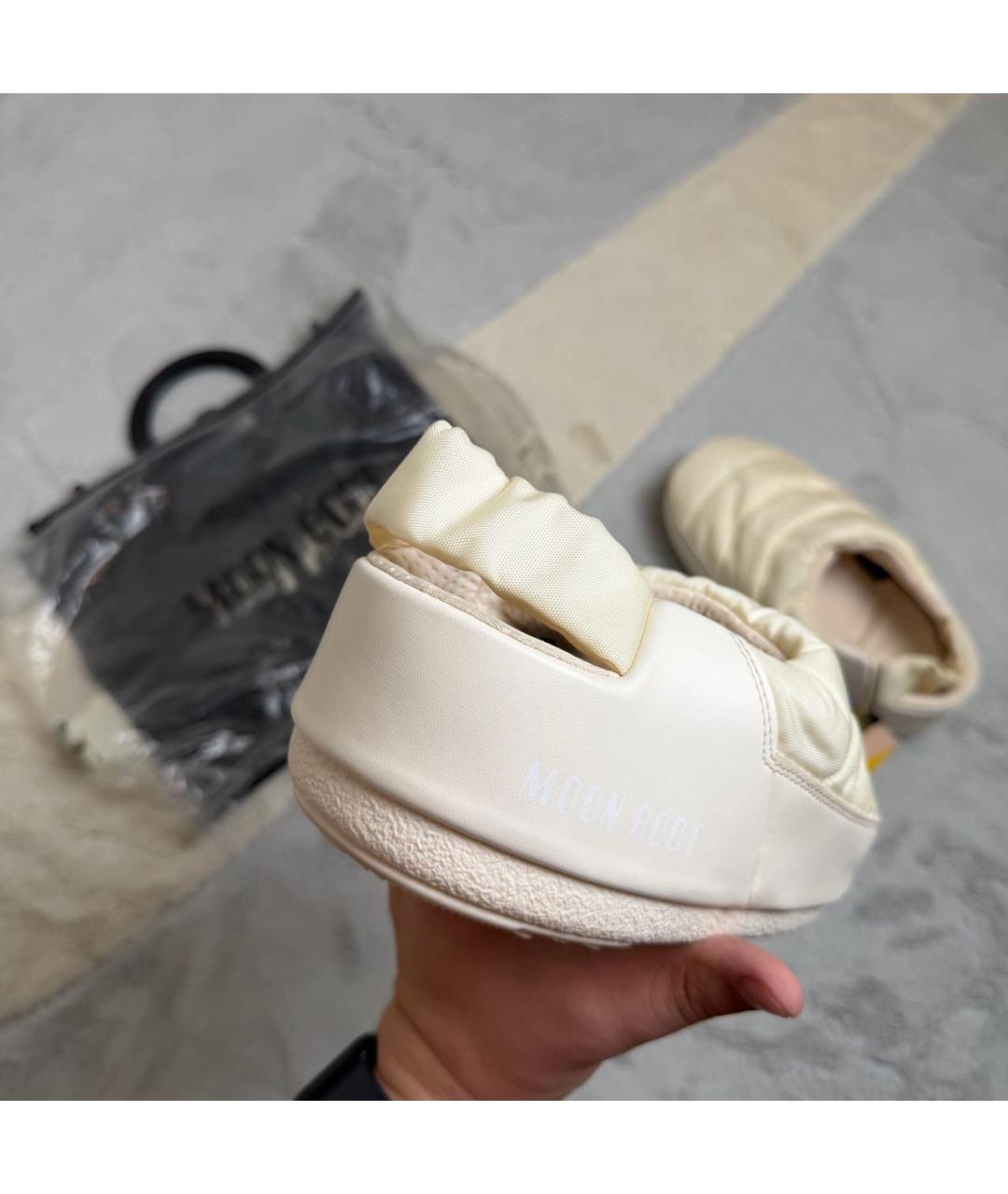 MOON BOOT Бежевые мюли, фото 2