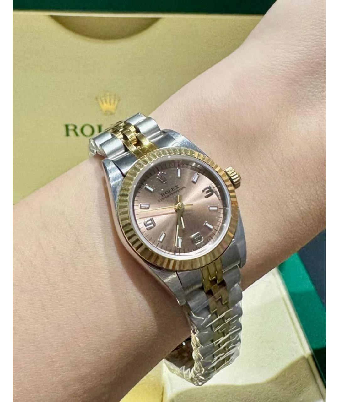 ROLEX Часы из желтого золота, фото 5