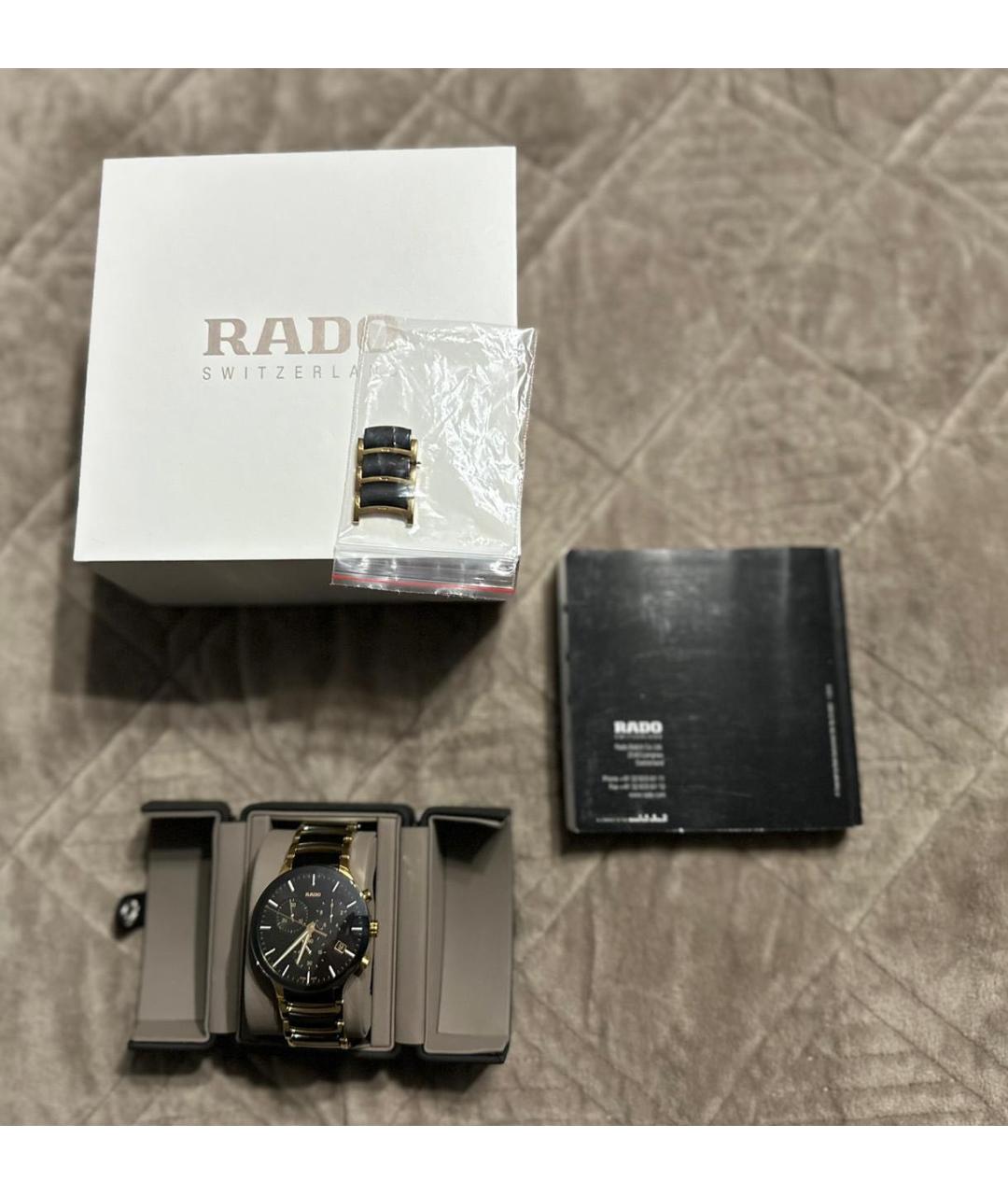 RADO Желтые часы, фото 4