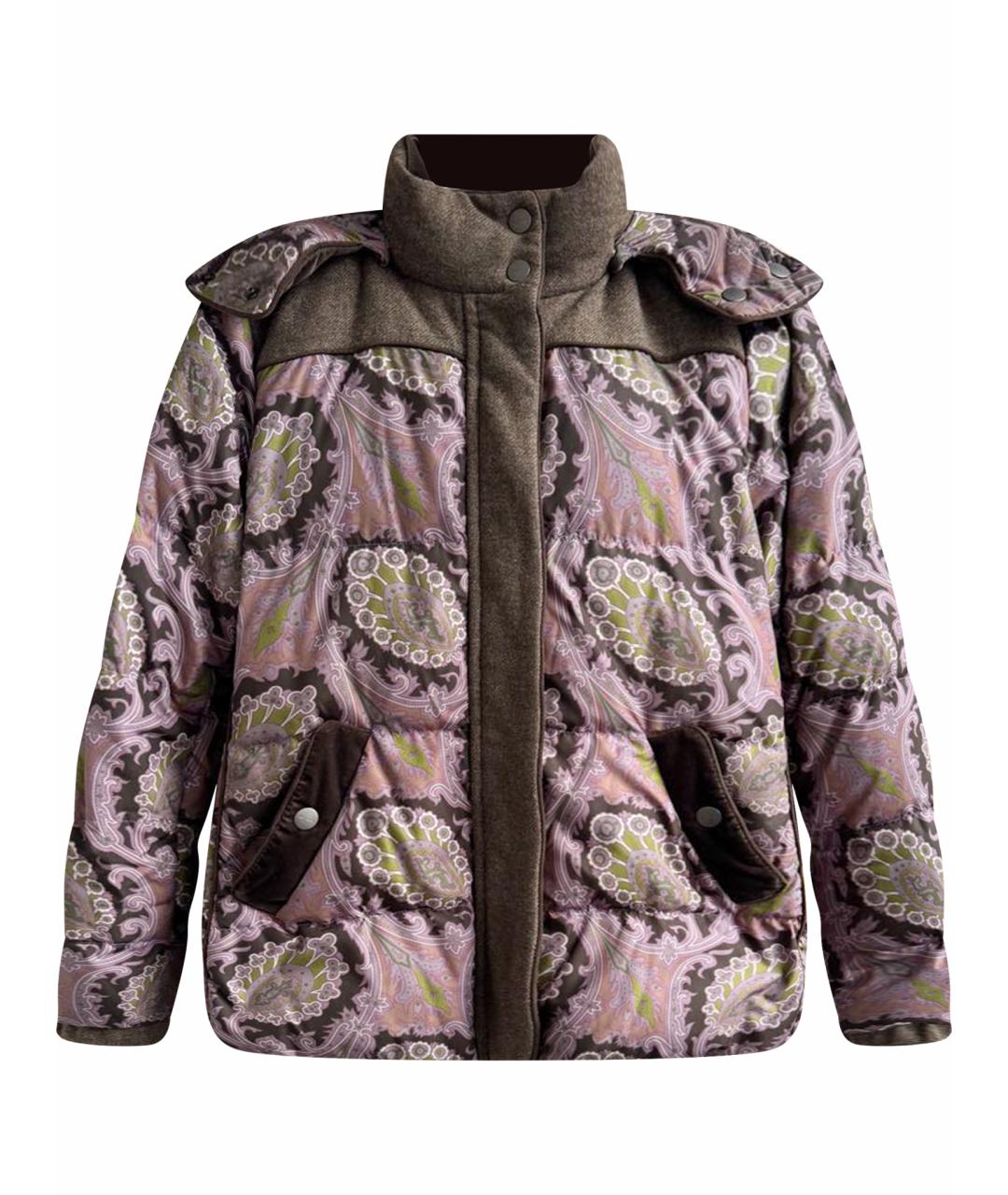 ETRO Фиолетовый пуховик, фото 1