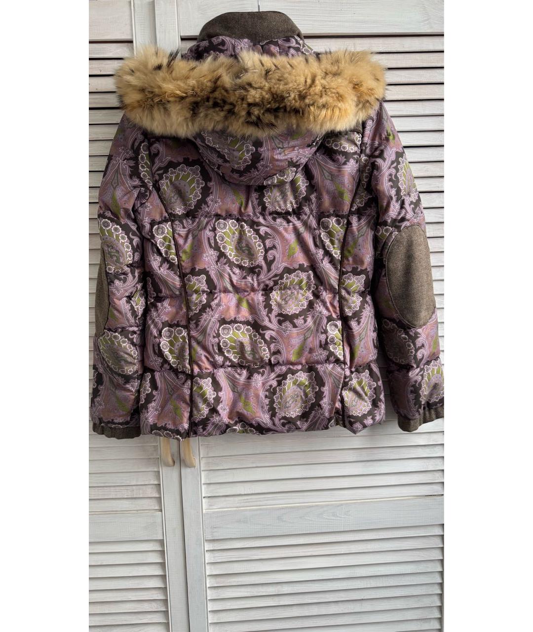 ETRO Фиолетовый пуховик, фото 2