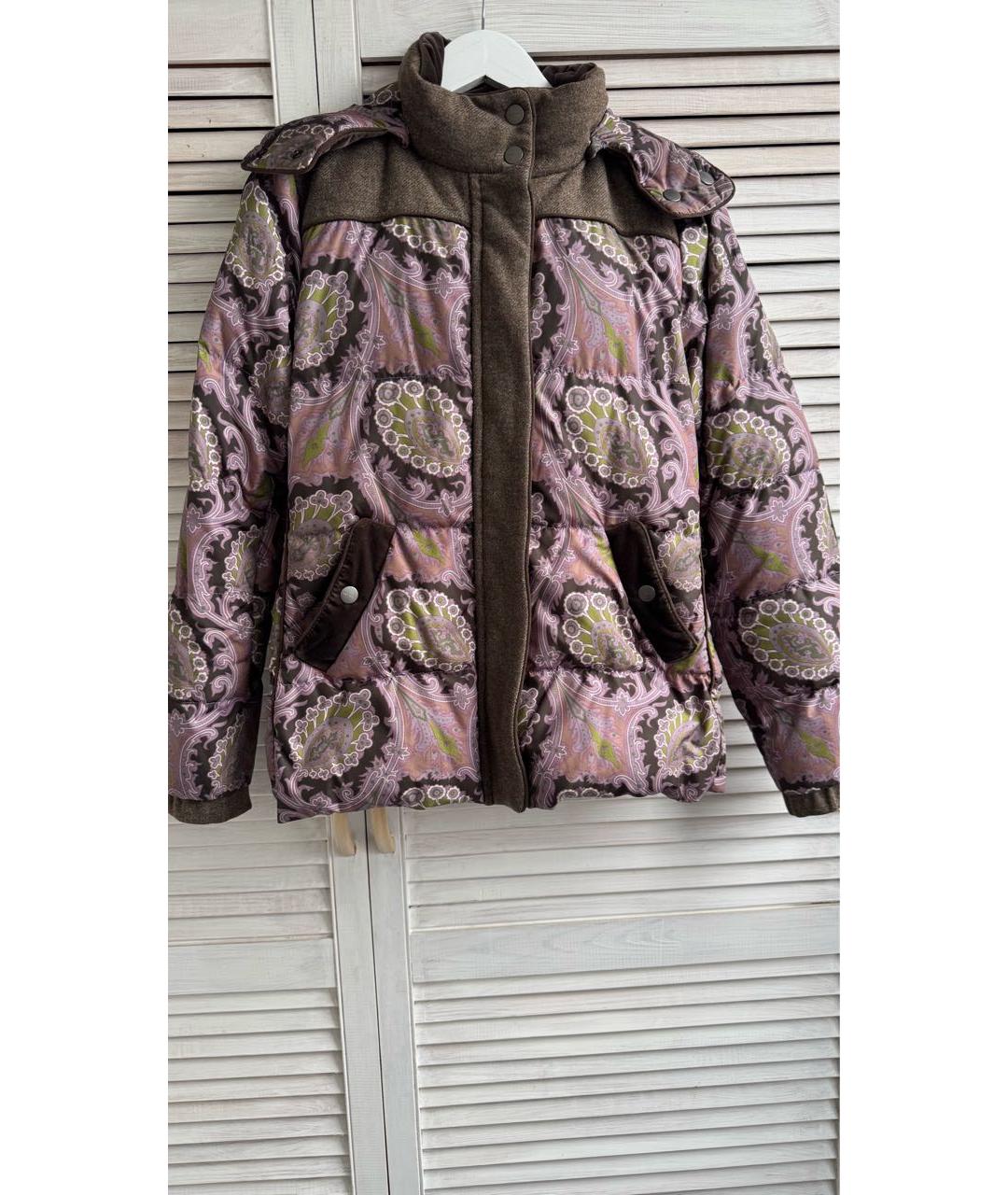 ETRO Фиолетовый пуховик, фото 8