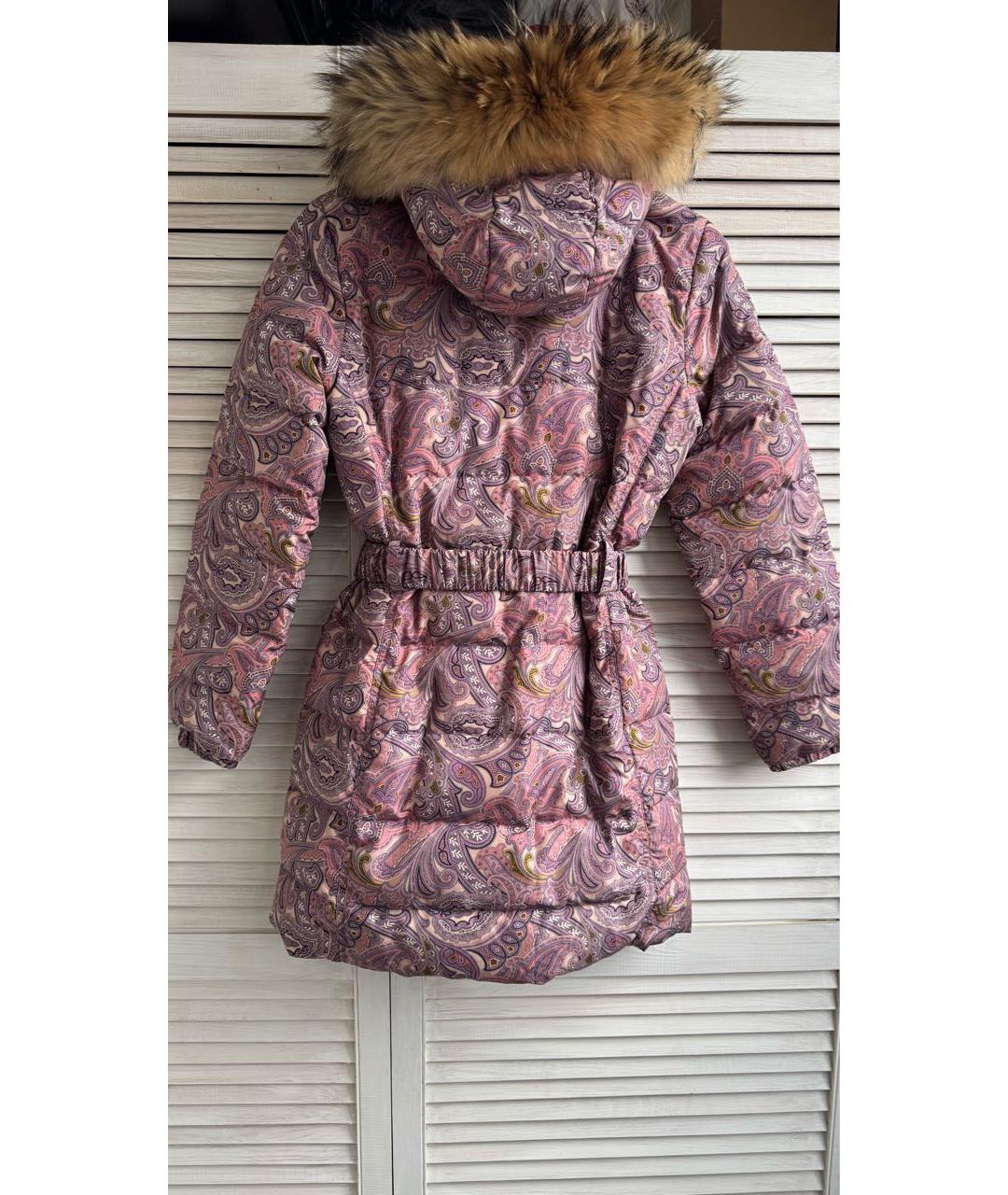 ETRO Фиолетовый пуховик, фото 2