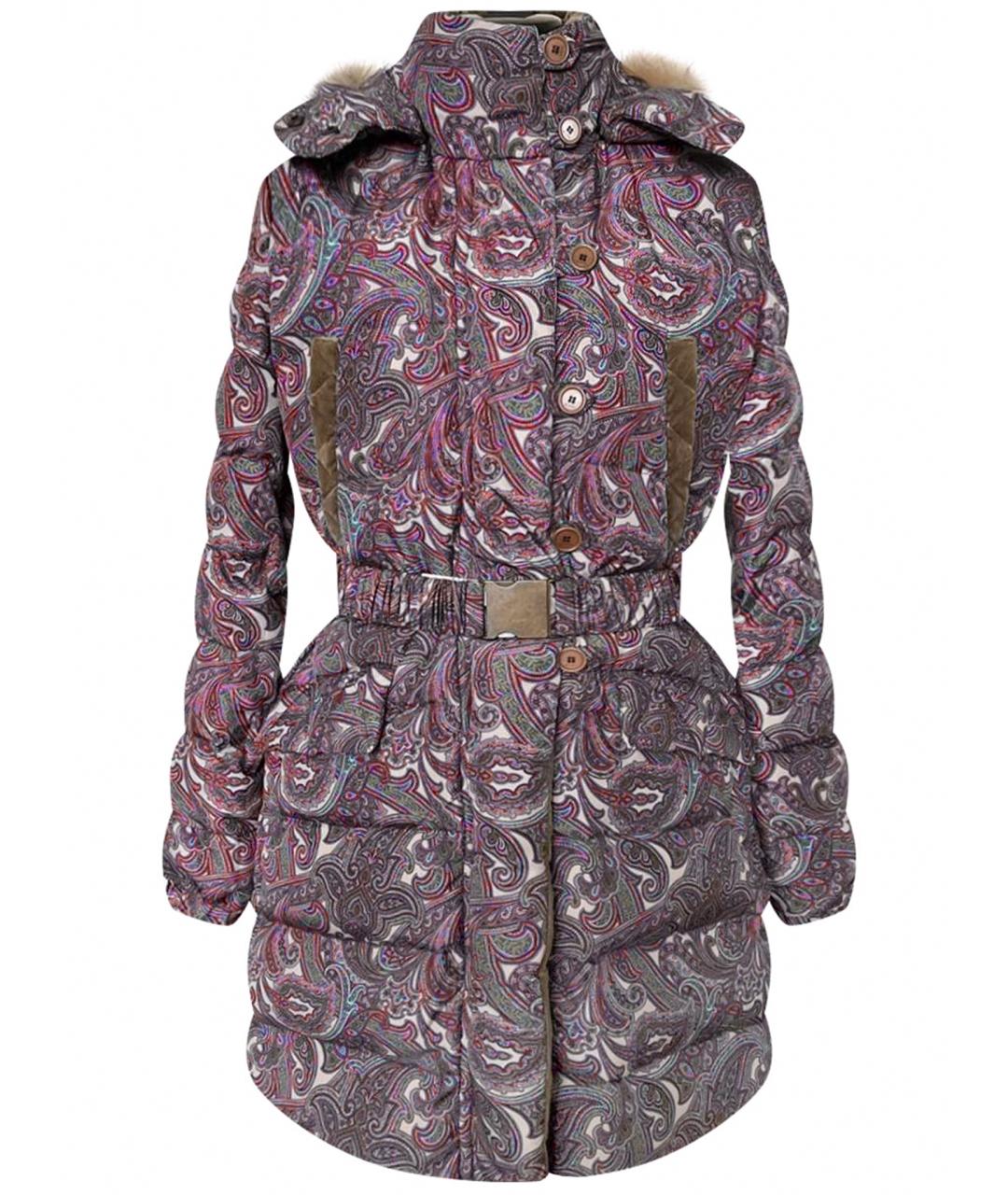 ETRO Фиолетовый пуховик, фото 1
