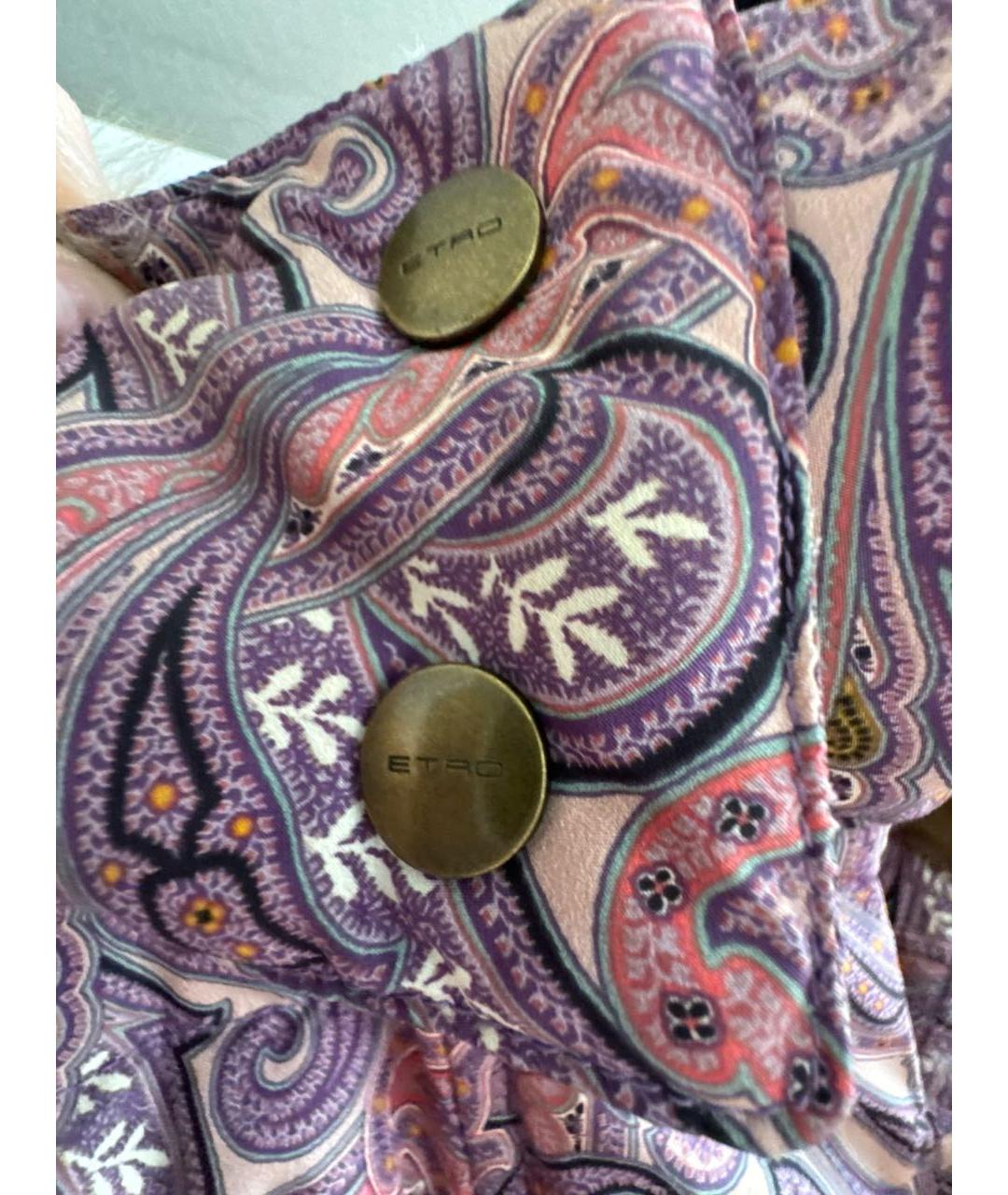 ETRO Фиолетовый пуховик, фото 6