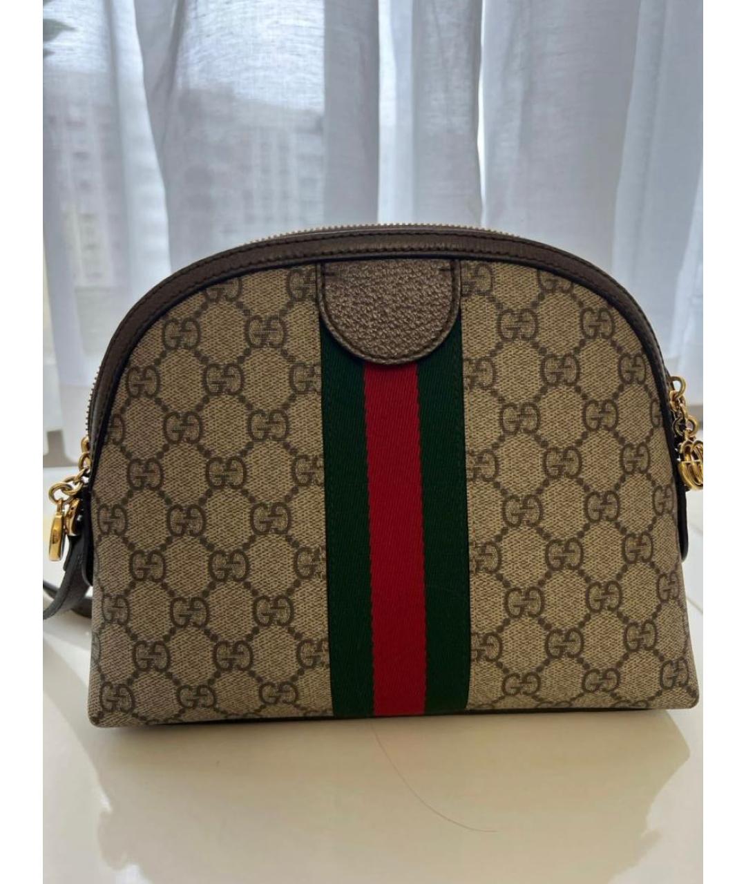 GUCCI Бежевая сумка через плечо, фото 3