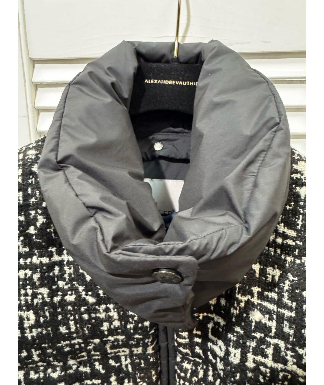 MONCLER Черный пуховик, фото 4