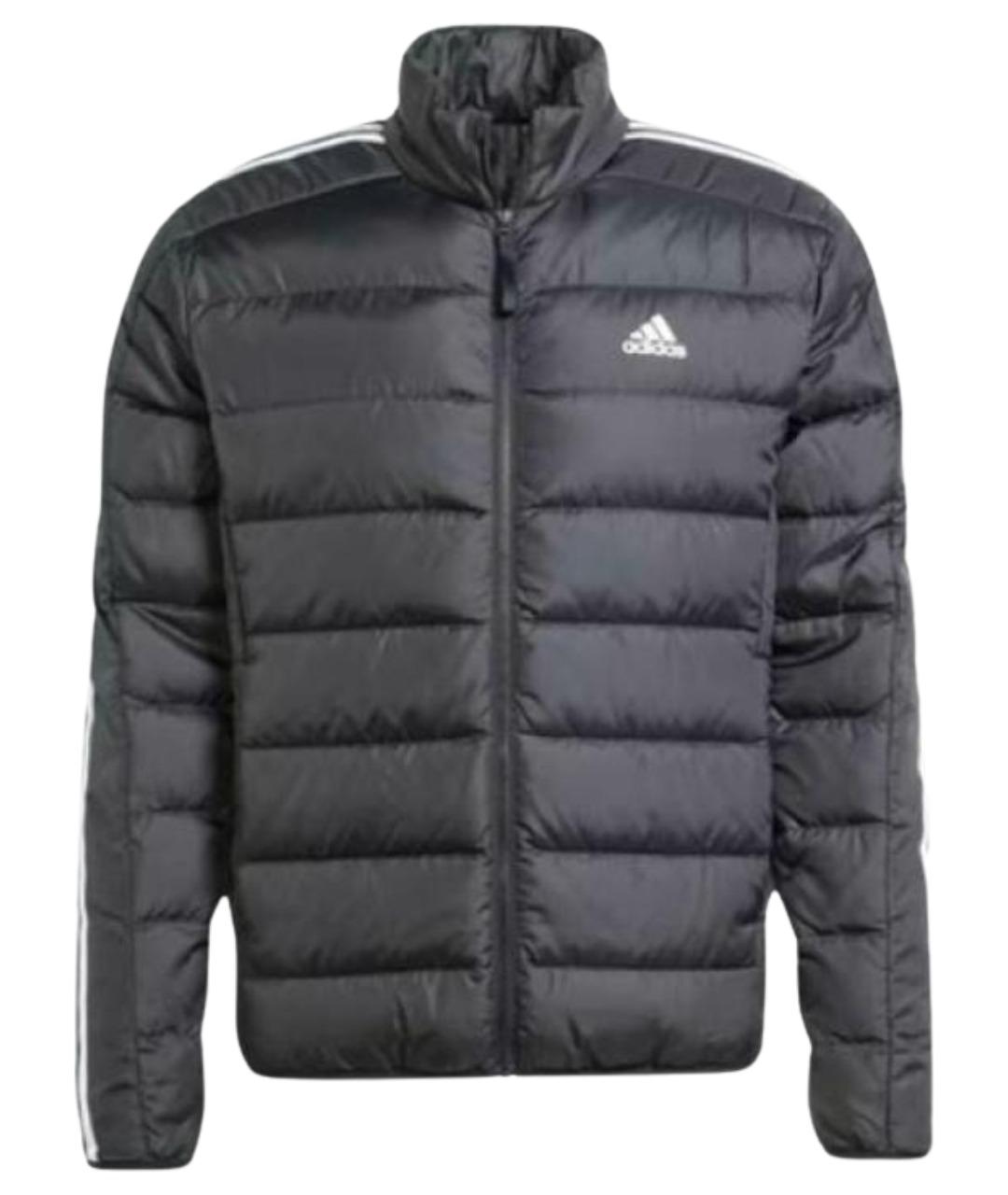 ADIDAS Черная полиэстеровая куртка, фото 1