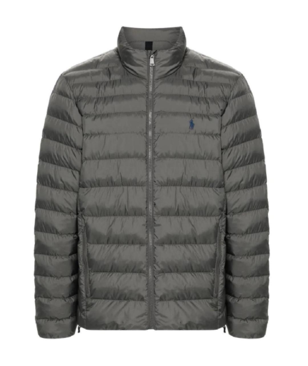 POLO RALPH LAUREN Серый пуховик, фото 1